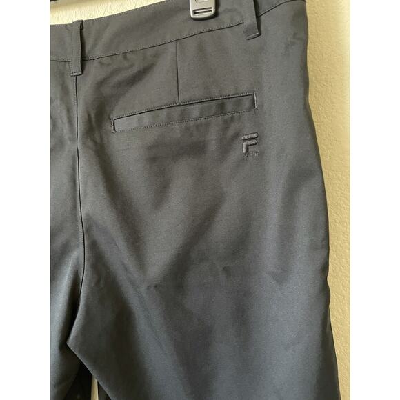FILA SPORT GOLF Solid Black Performance Men’s Putter Shorts Size 36 Inseam 11 - Picture 5 of 7